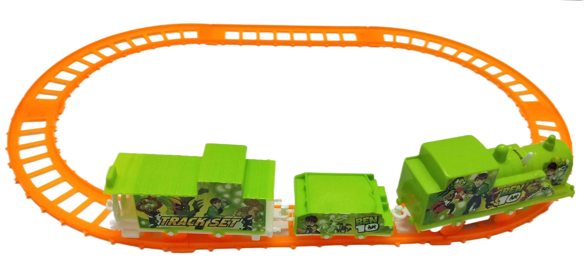 Train Tracks Set for Kids battery Operated Toy Assorted Characters and Colors
