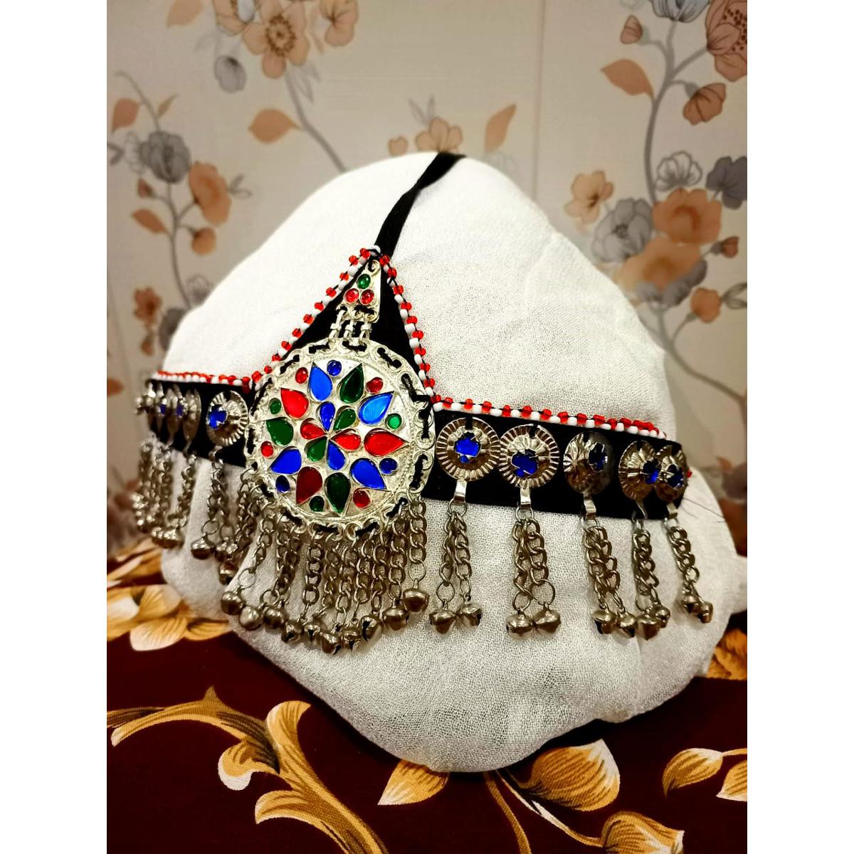 New Stylish Halima Sultan Matha Patti Tribal Head Piece for Womens