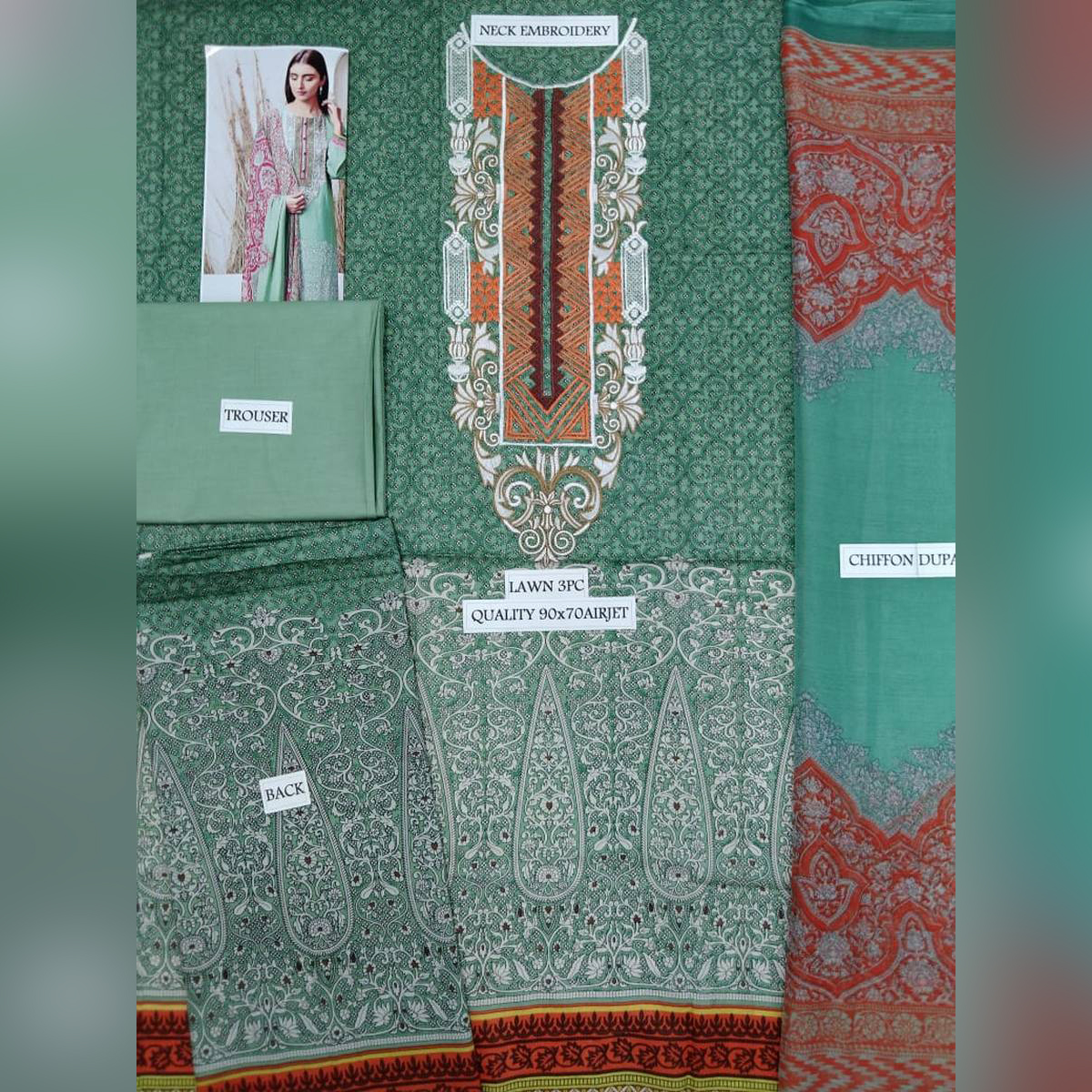 daraz lawn suits