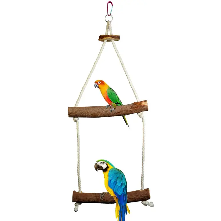 Natural Wood Tree Bird Perch – Large – 19” Height Parrot Perch Stand Perches  for Birds Hanger for Parrots - AliExpress