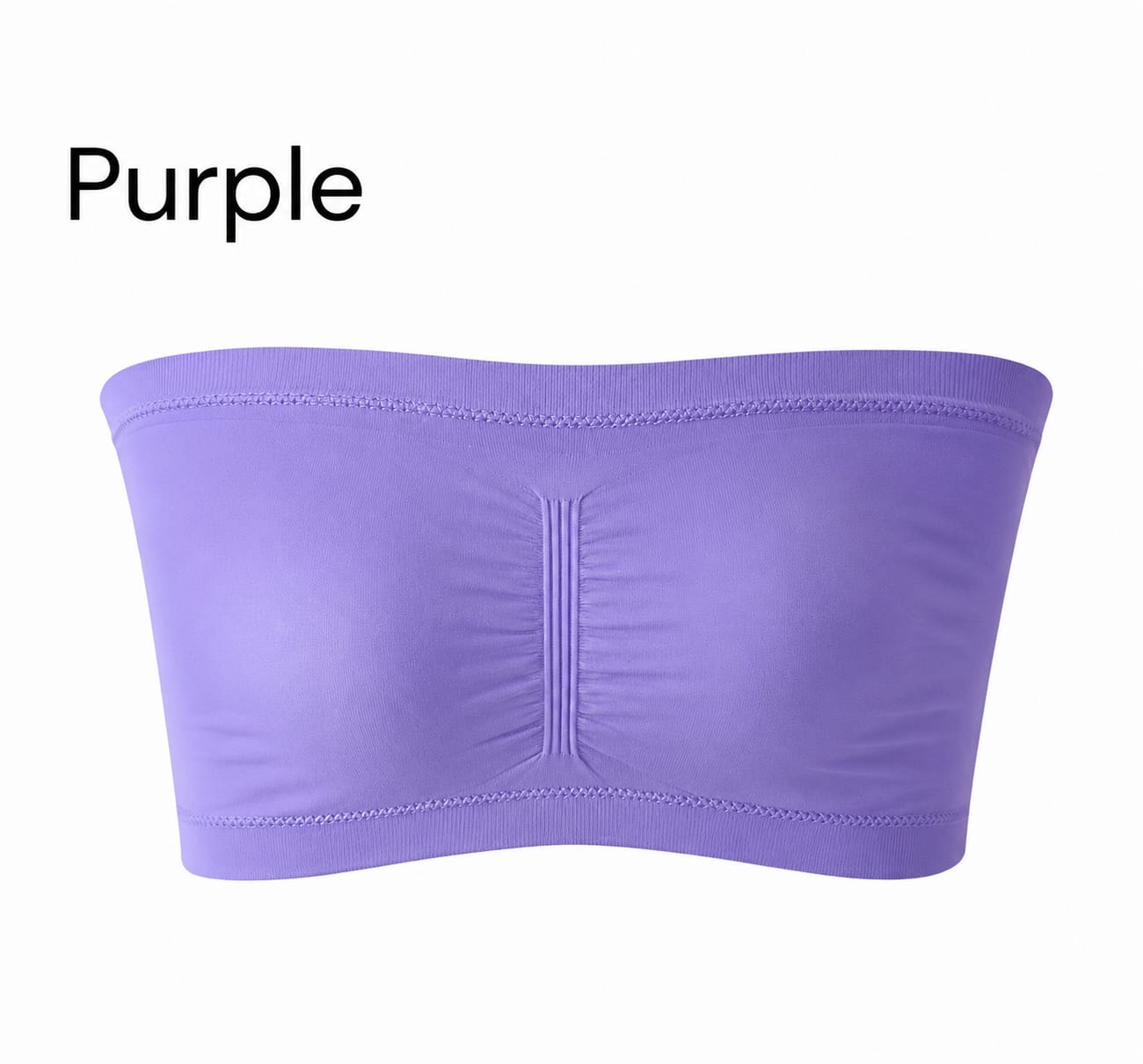 Stretchable Comfort Strapless Bra Non-Slip Soft & Perfect Fit Everyday Seamless Tube Bra
