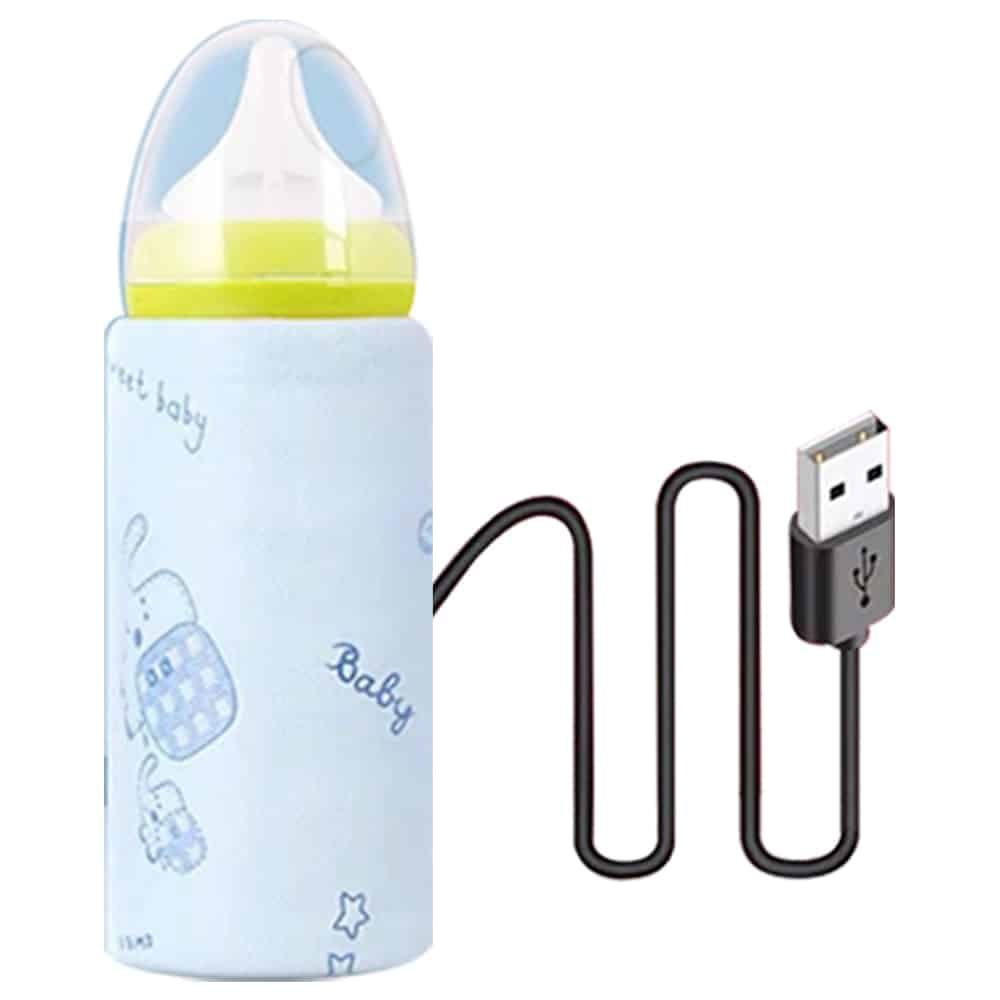 1Pcs Portable USB Baby Bottle Warmer Travel Milk Warmer Infant