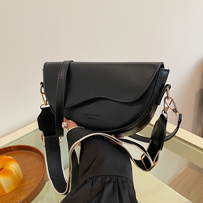 Elegant New Women Shoulder Bag Geometric Pattern Synthetic Leather Crossbody Bag