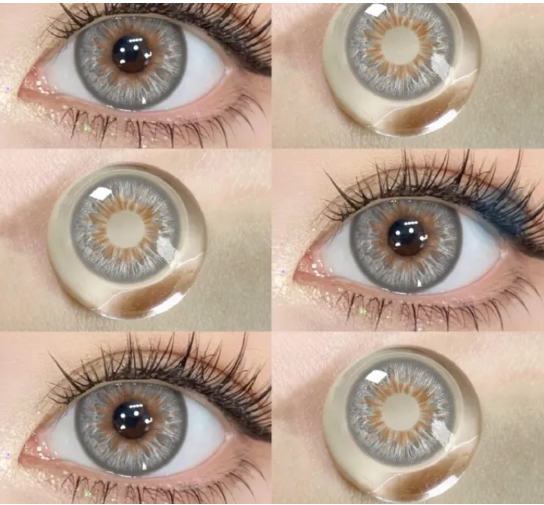 Contact lens fashion lens natrul lens shade Gray