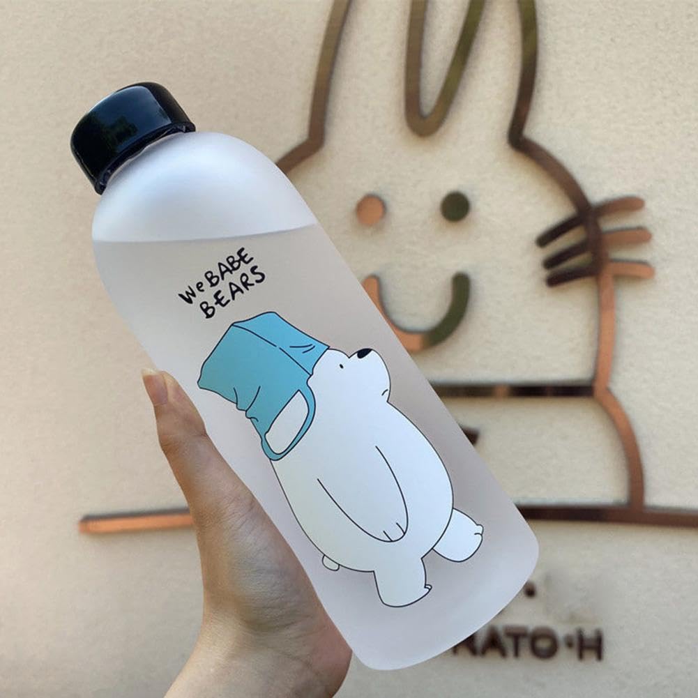 We Bare Bear Frosted Water Bottle
