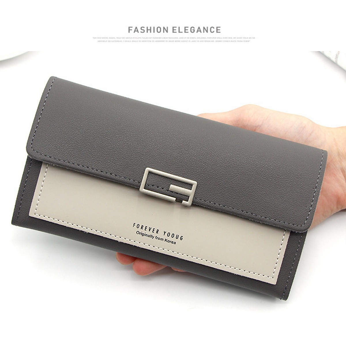 AIREEBAY Long Wallet For womens Nd girls