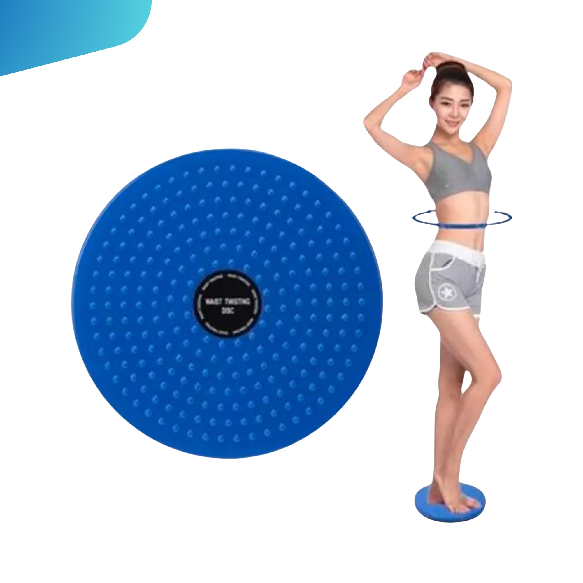 COLORFUL AB TWSITER WAIST TUMMY TRIMMER DISC FOR WOMEN AND MEN ROTATING BOARD EXERCISE FITNESS SPORTS EQIUPMENT FOR HOME GYM