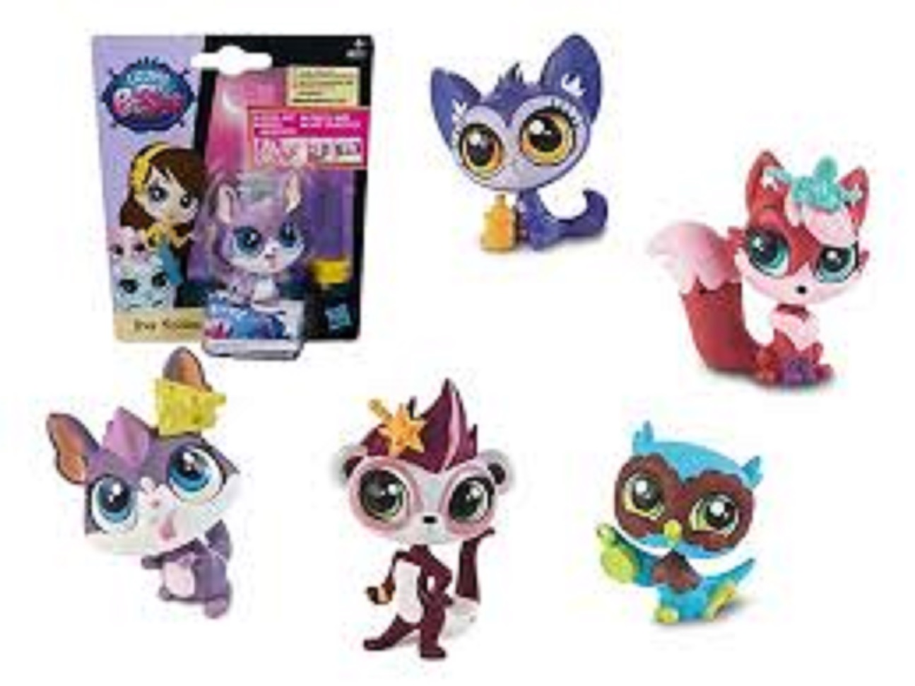 Hasbro Littlest Pet Shop Figurines Marvel