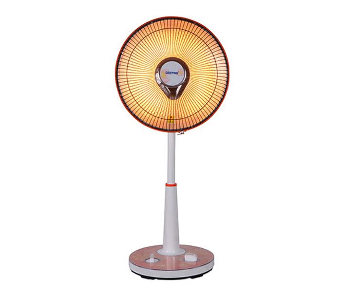 Electric Stand Dish Sun Halogen Heater With Revolving Function