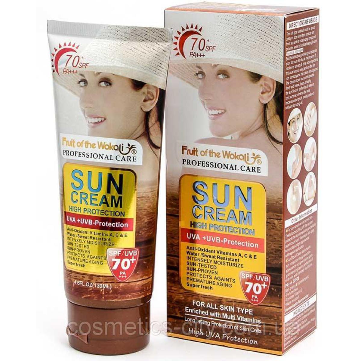 Wokali Sun Cream High Protection | Sun Care Product | Original