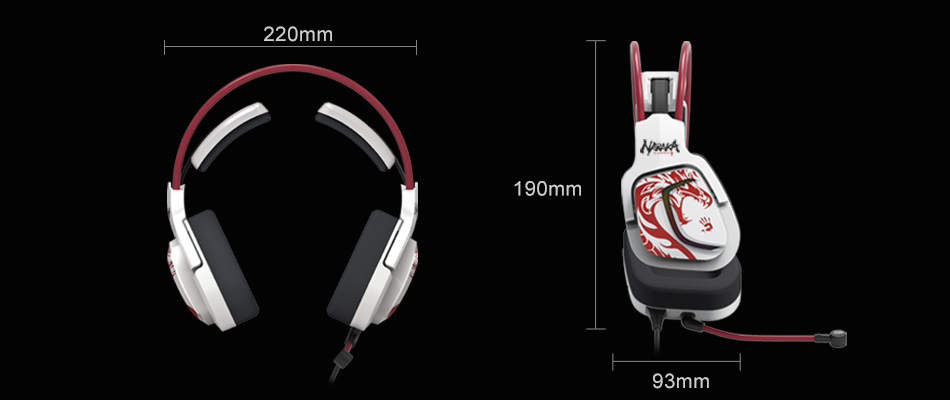 A4Tech Bloody G575 Naraka RGB 7.1 Virtual Surround Sound USB Gaming Headset 21 72607dd4a6e748817f9fa7a5e4999201
