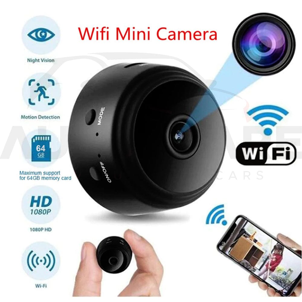 A9 Mini WiFi Camera – 1080P HD Wireless Smart Camera | Night Vision | Motion Detection | Magnetic Mini Camera