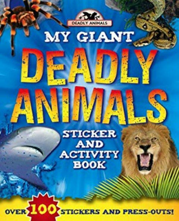 My Giant Deadly Animals Sticker And Activity Book