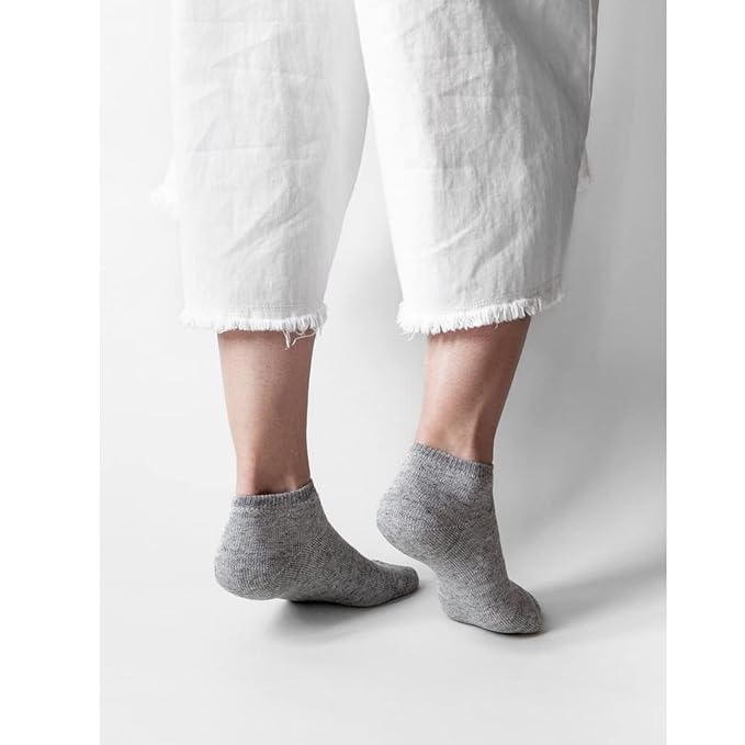 1,3,6,12 pairs Plain Ankle Socks