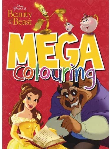 Disney Princess Beauty And The Beast Mega Colouring Buy Online At Best Prices In Pakistan Daraz Pk