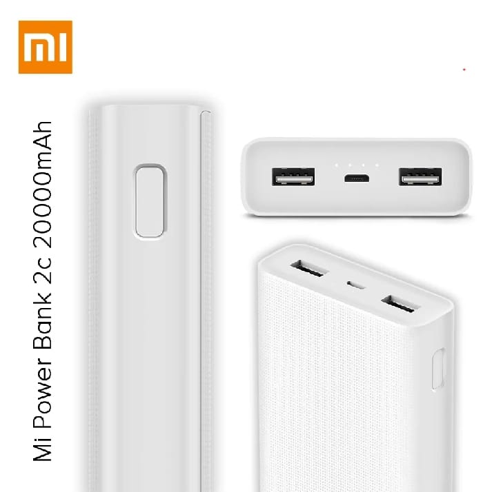 Xiaomi Redmi 20000mAh Portable Power Bank – Fast Charging Battery Pack for All Devices