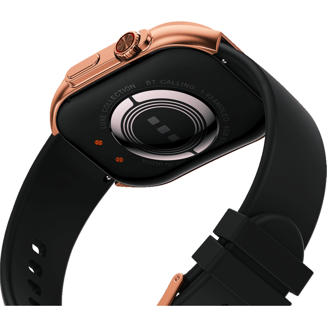 Zero® Delta Smartwatch | Ultra 2.04” AMOLED Display, Bluetooth Calling, IP67 Waterproof | Best Price Smart Watch for Men, Women, iOS & Android Users