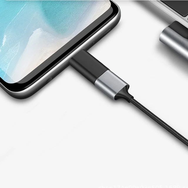 Micro USB to Type C Adapter Converter | Fast Charging Data Transfer OTG Connector | Convert Micro USB Cable to Type C for Android Smartphones | OTG Type C Converter