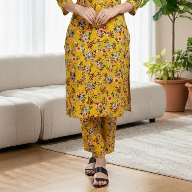 2PCS Stitched Suit for Women & Girls  Polo Cotton Fabric Printed Dress | Ready-to-Wear Casual, Party & Semi-Formal Outfit, Comfortable & Stylish Women Clothes