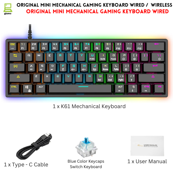 Wired 61 Keys - RGB