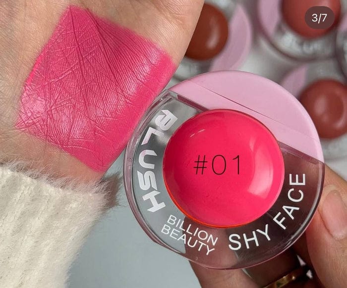 Billion Beauty 4pcs Liquid Blush Set | Dewy Glow, Long-Lasting Tint & Ultra-Blendable Cream Blusher Collection