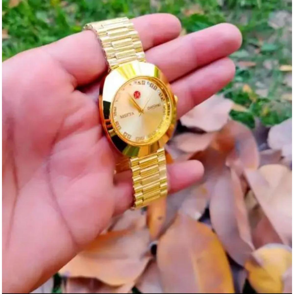 Gold shop mechanical watch