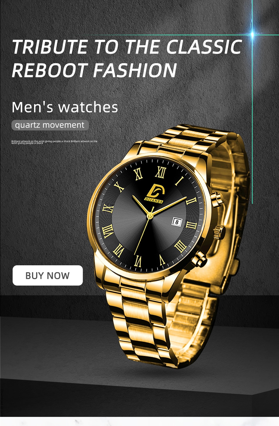POEDAGAR 856 Men Watch Fashion Casual Sport Leather Quartz Watches  Waterproof Luminous Luxury Men's Wristwatch - Poedagar Watches Official