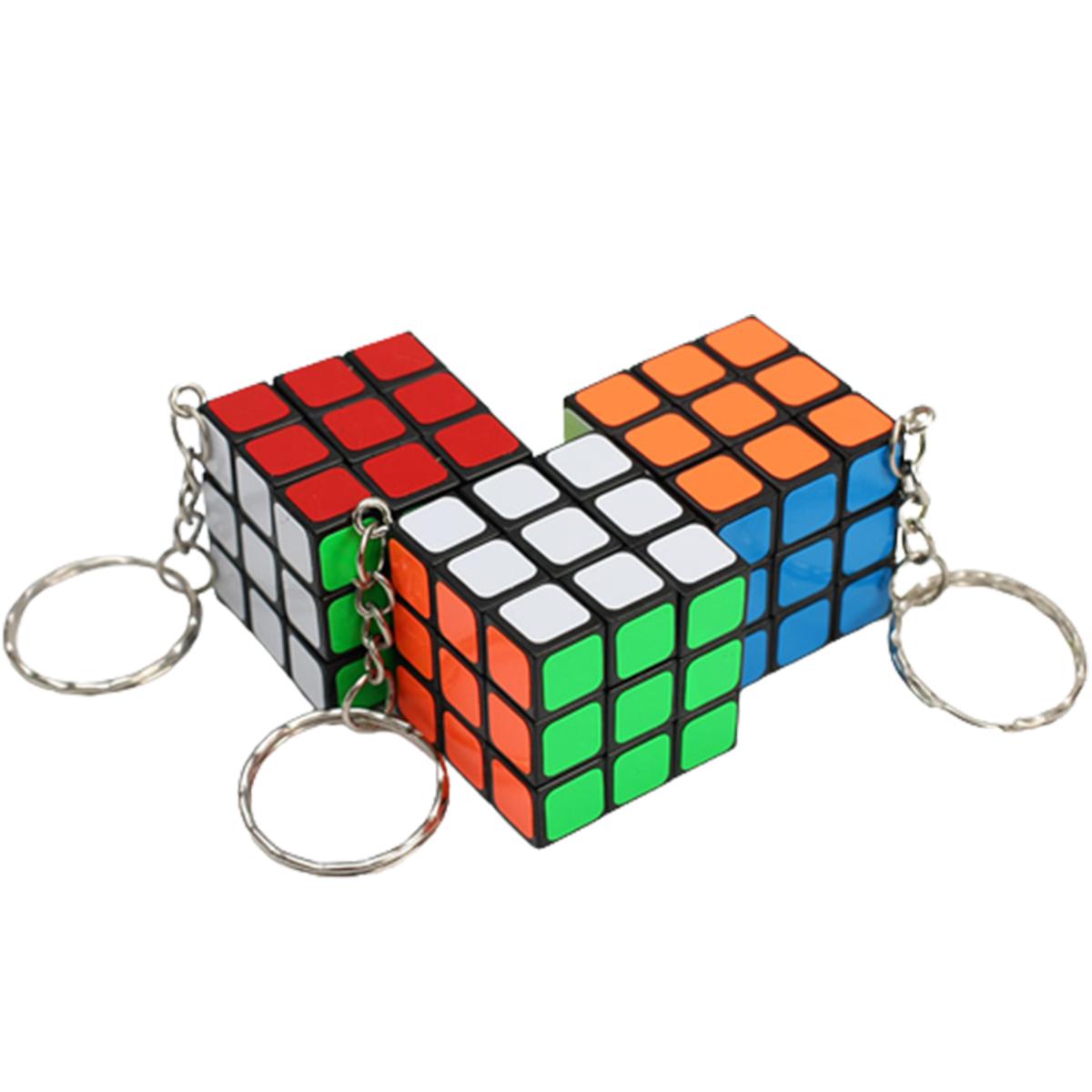 Rubiks Cube Quality Small keychain Rubiks Cube 3x3, Sticker for kids & bike key chain Daraz.pk