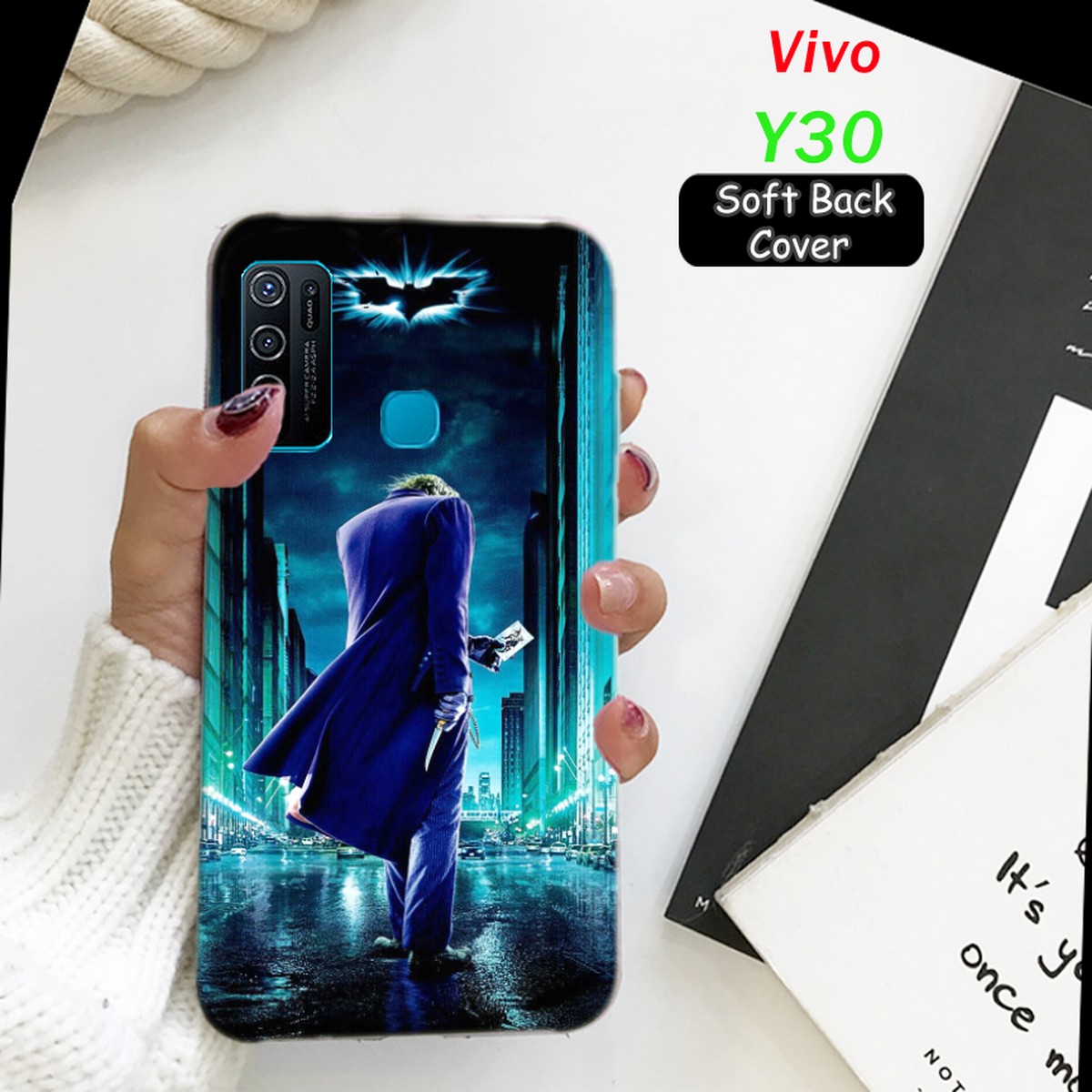 Vivo Y30 Back Cover The Joker 2gud Soft Case Cover Buy Online At Best Prices In Pakistan Daraz Pk