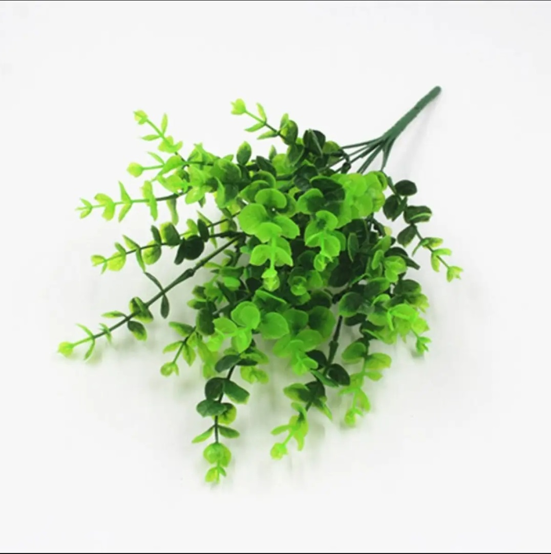 Artificial Green Bunch Bouquets Party Wedding Home Decor Green