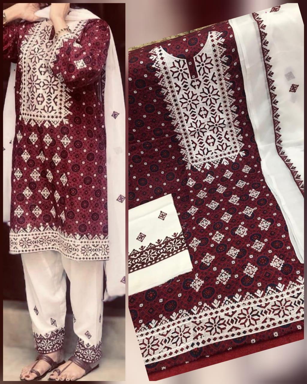 ajrak suit