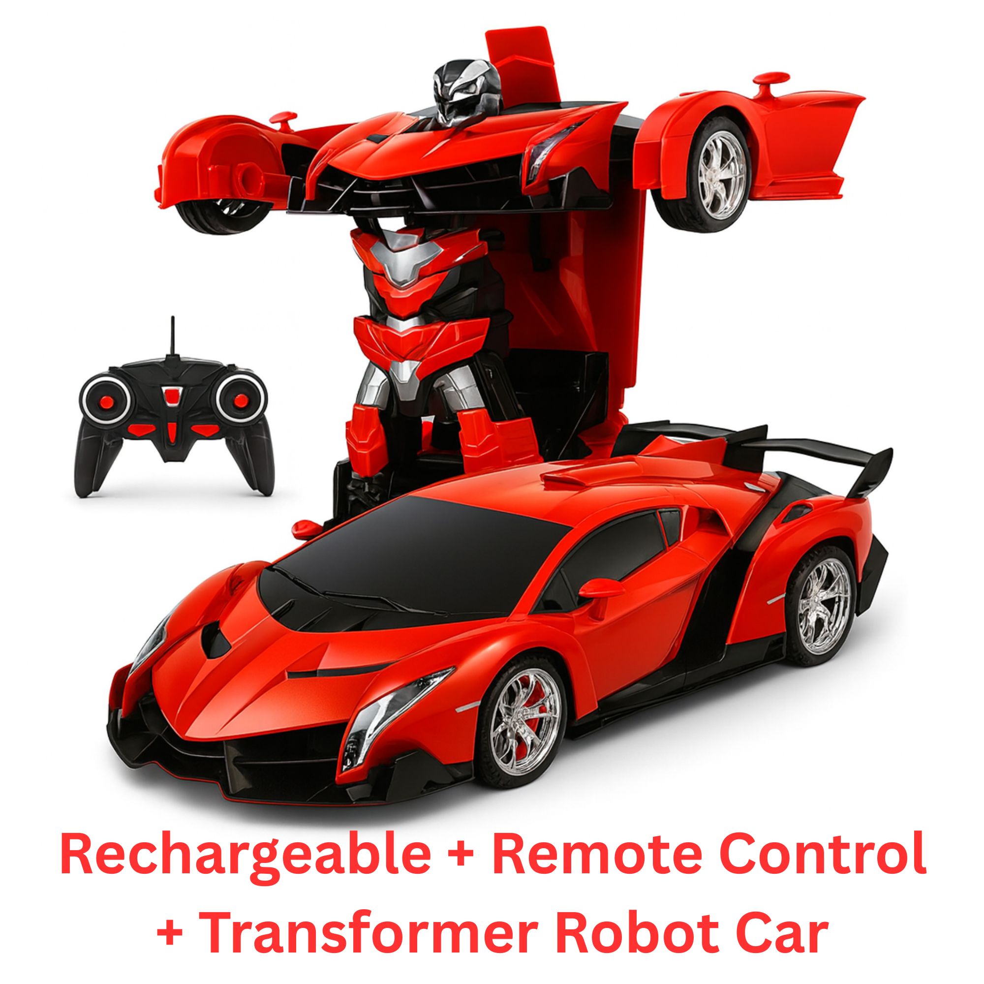 Speed Racing 1:20 Rechargeable Sports Car – Remote Control Drifting Model with Realistic Headlight & Exhaust Emulation, Rechargeable Battery & Cable, 2.4GHz Perfect Gift Baby Birthdays, Kids Exams & Game Toy