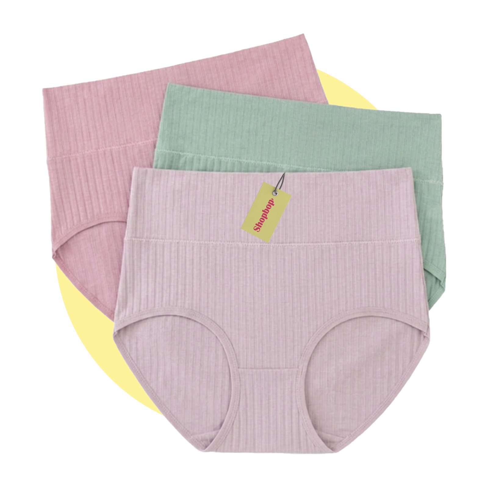SHOPBOP Pack of 3 Panties for Women Comfortable Panty for Girls Multicolor Underwears Ladies panties underwear undergarments for women panties female underwear