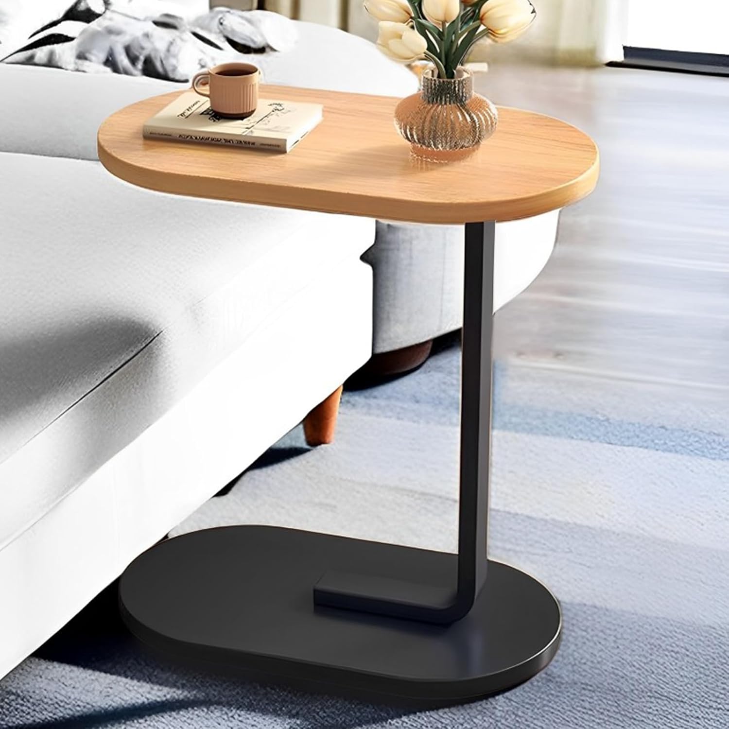 Set of 2 Pcs Wooden Laptop & Study Tables Metal stand , perect height Dormitory Table ergomic gaming table, freelance table, writing table Foldable Laptop table New Design Bed Table Sofa Table Combo Offer