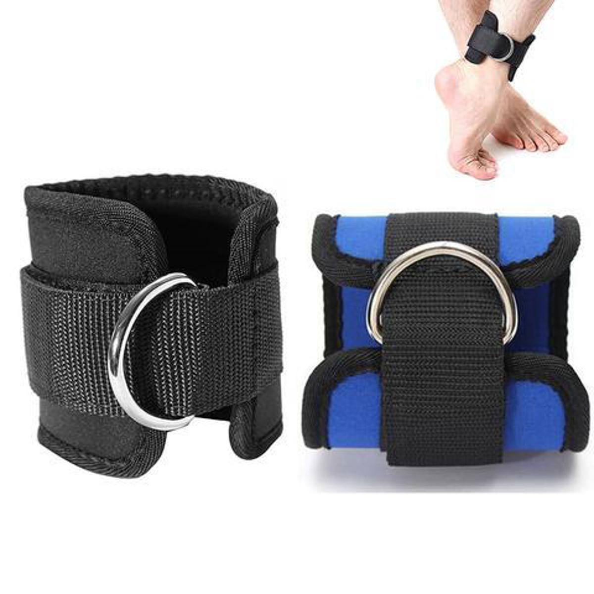 Weight Lifting Gym Straps Pulley Cable Attachment Neoprene Ankle Cuff