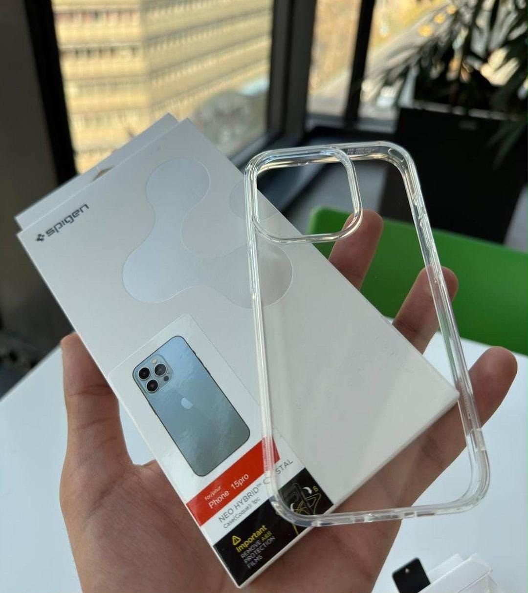 Spigen Clear Case For 16,15,14,13,12,11, - Transparent Ultra Hybrid Spigen Case With Four Side With Camera Protection Crystal Clear Case