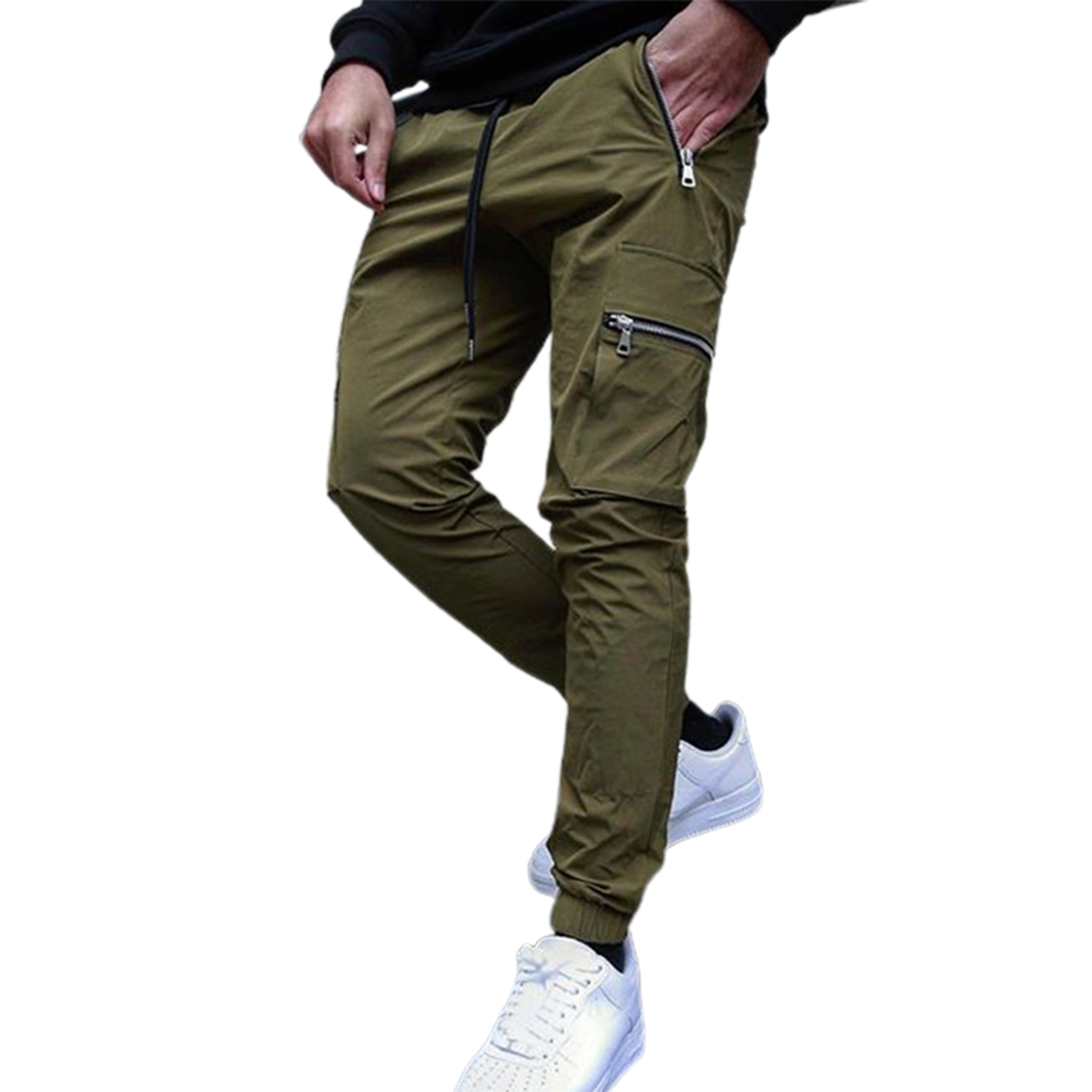 Cargo Pants Multi-pockets Casual Men 