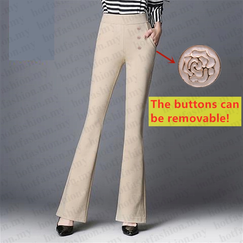 Wanita Bootcut Women Muslimah Palazzo 
