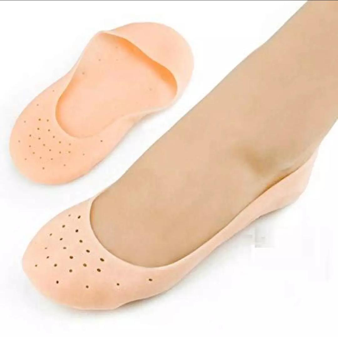 Silicone Gel Moisturizing Sock Prevent Foot Heel Crack Shoes