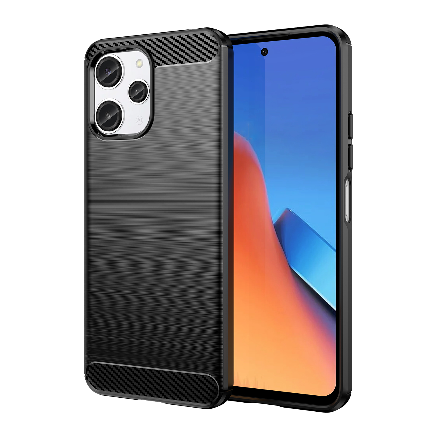 Redmi 12 4G Mobile Phone Case Multi Color Camera protection Soft MAtte Tpu Case Silicone Ultra Thin Back Cover