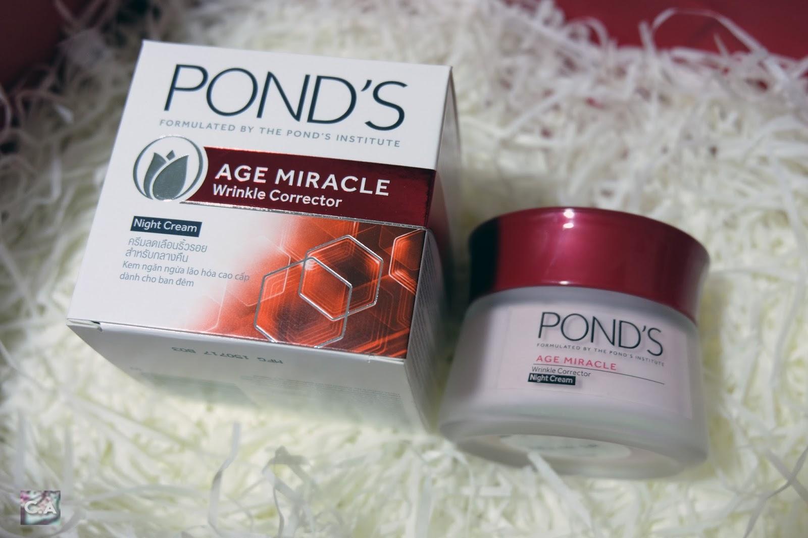 ponds age miracle correcting cream