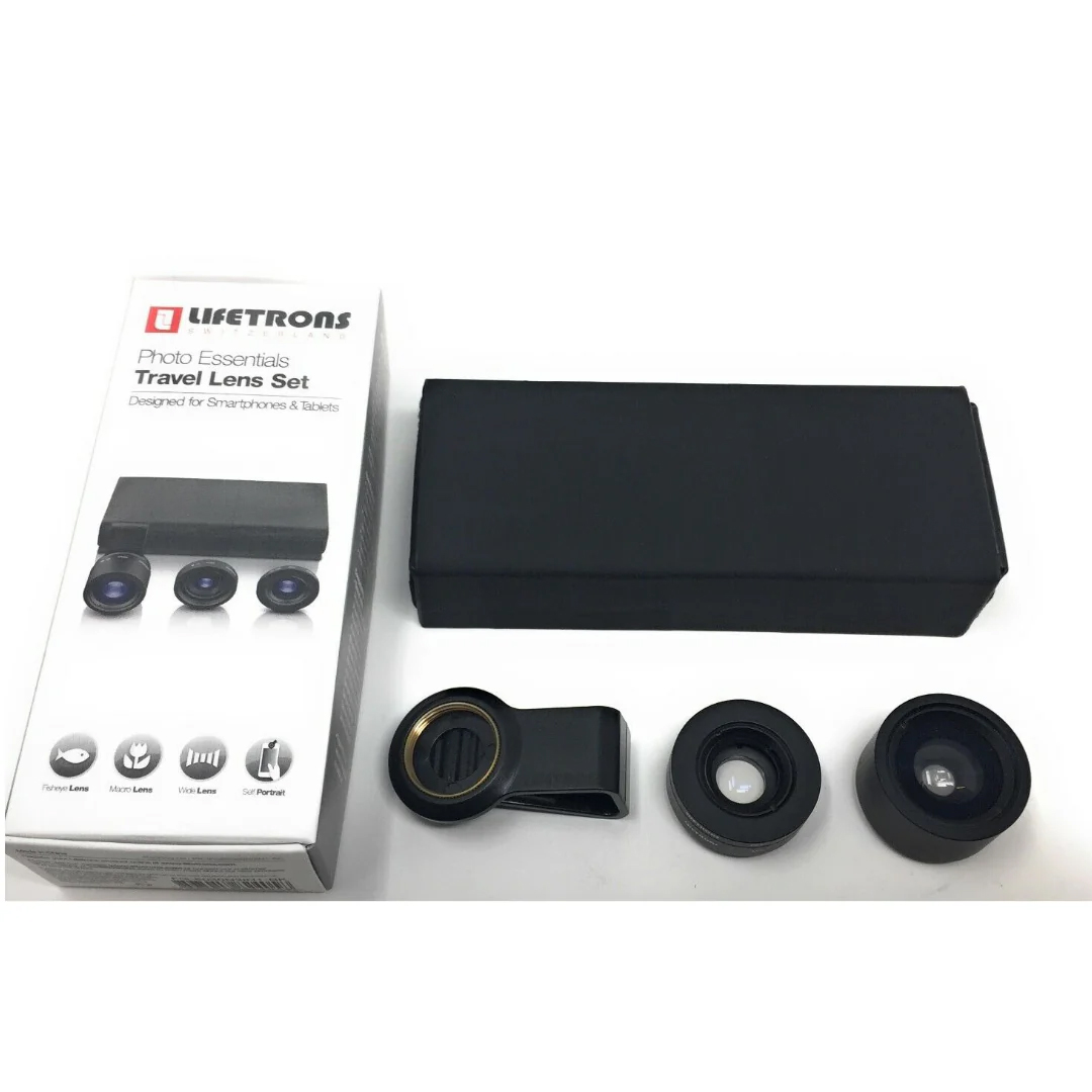 Camera Lens Selfie Mobile Phone Clip Lenses Fish Eye Wide Angle Macro Camera