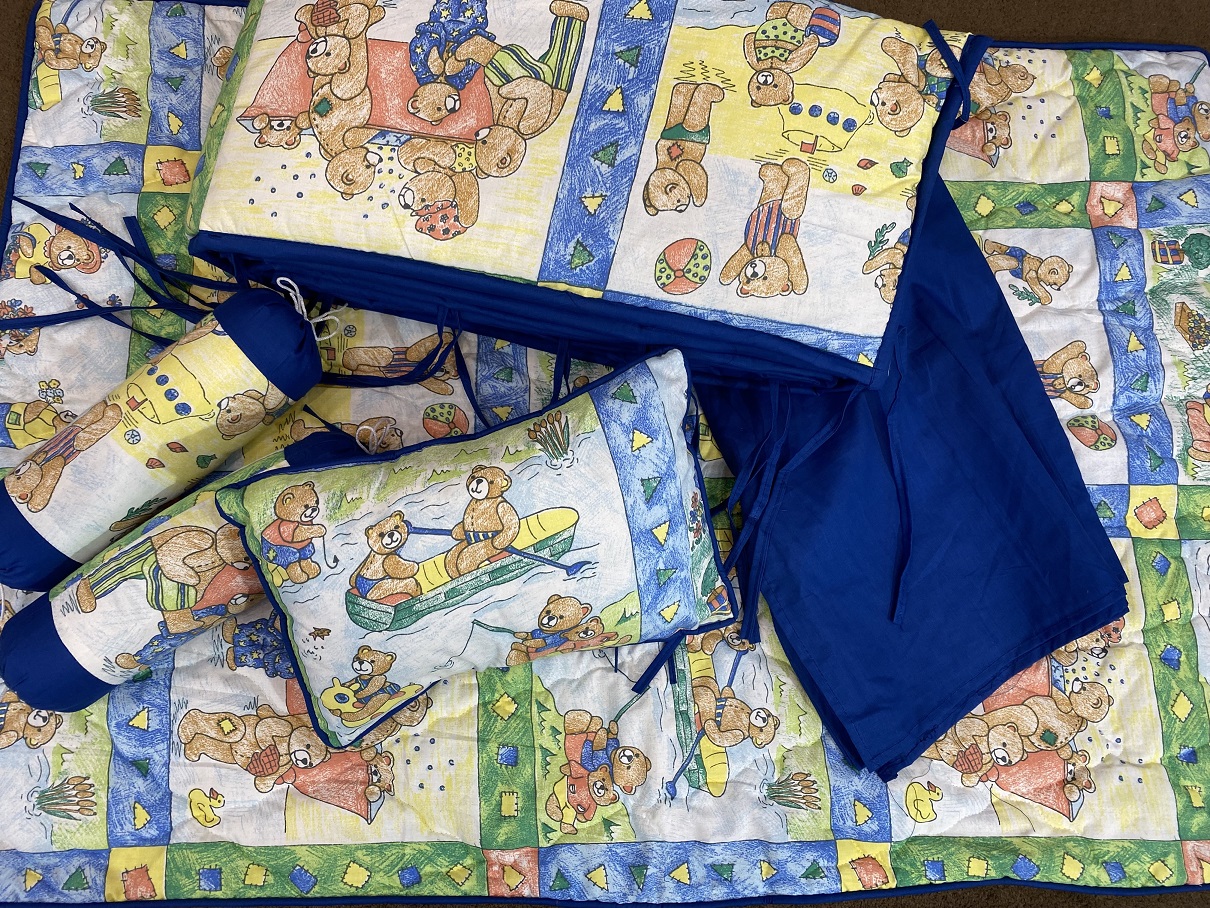 BABY COT SET- CRIB BEDDING FOR NEW BORN