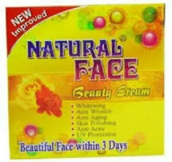 natural beauty face cream