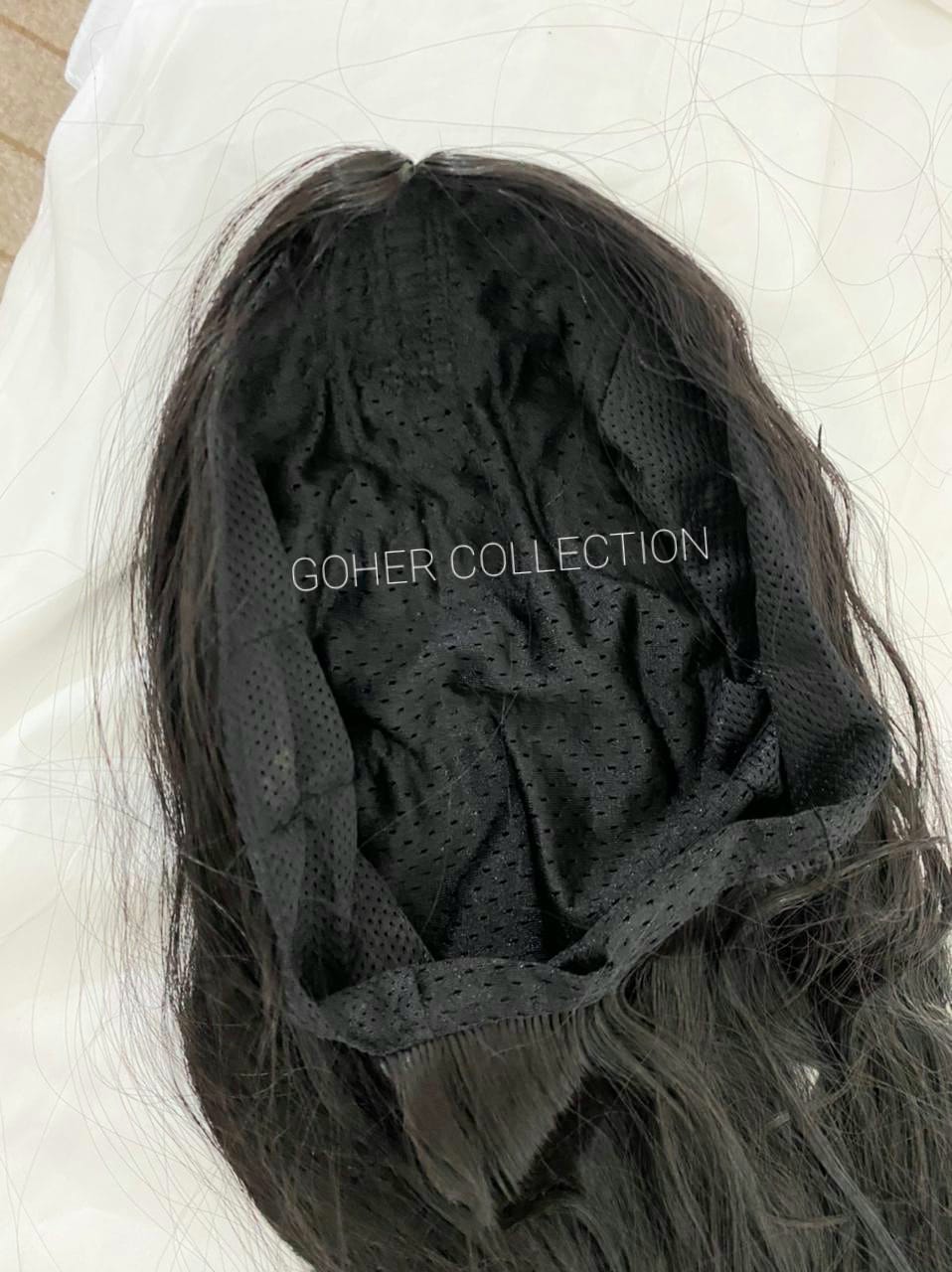 Full head wig hair extensions - natural hair color