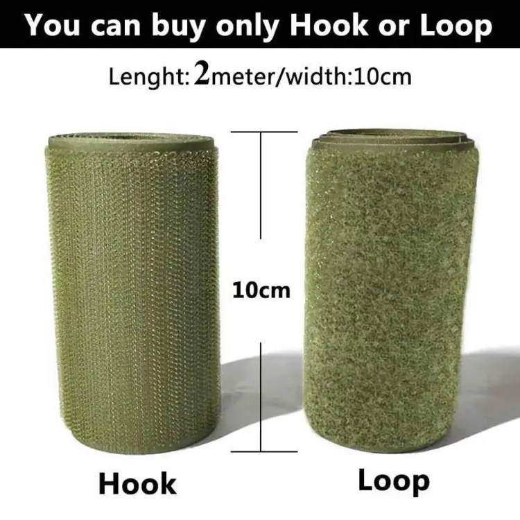 Hook and Loop Sew On Tape By Size and Color