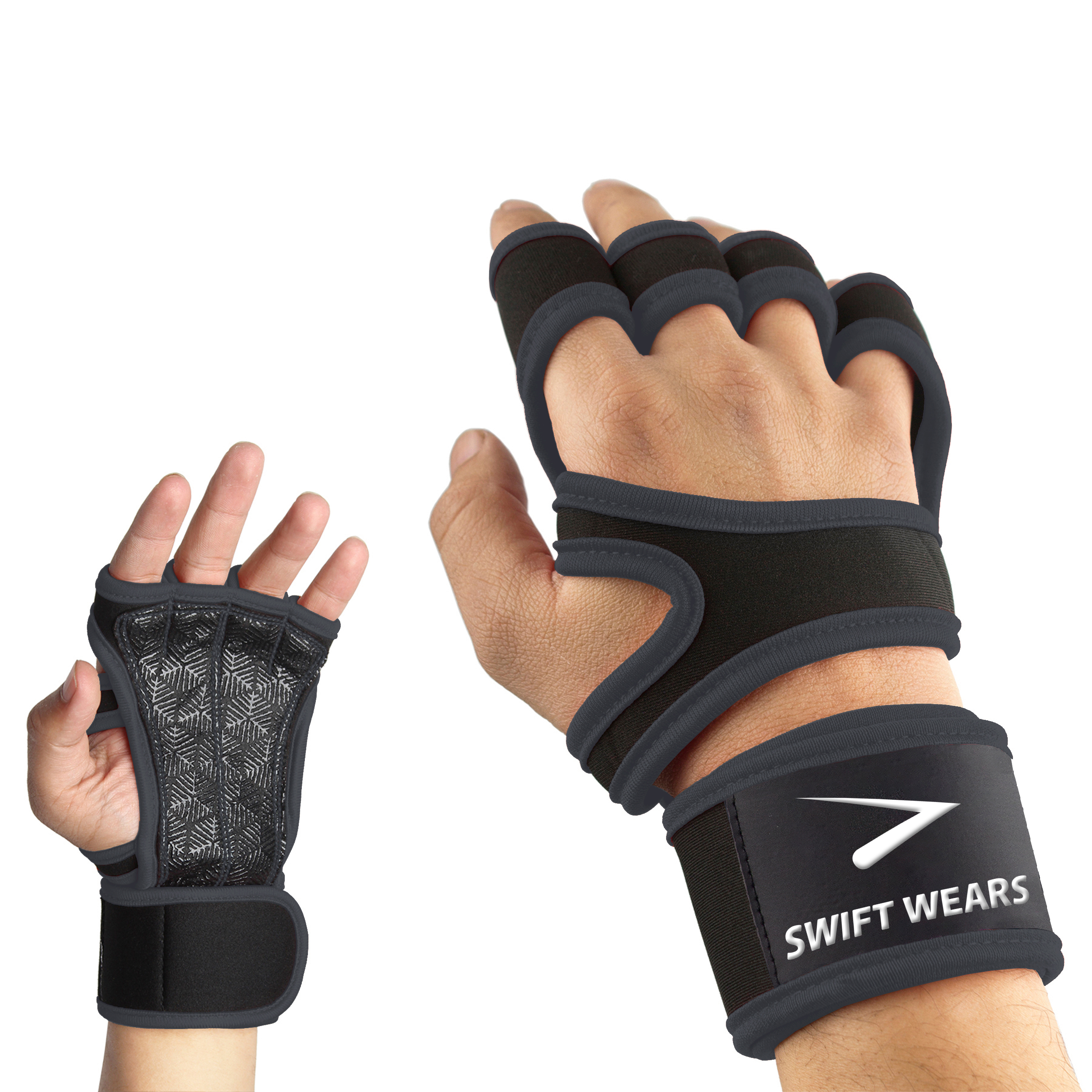 Swift Wears Weightlifting Gym Gloves for Workout, Weightlifting Gym Cross Training Pull Ups Exercise