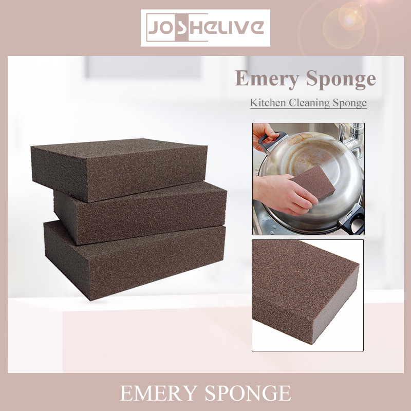 Nano Carborundum Sponge with Handle, Nano Emery Sponges Rust Remover, Emery  Sponge Brush for Pots Pans, Kitchen Sponge for Dishes, Bathroom Cleaning  Tools, Nano Sponge 