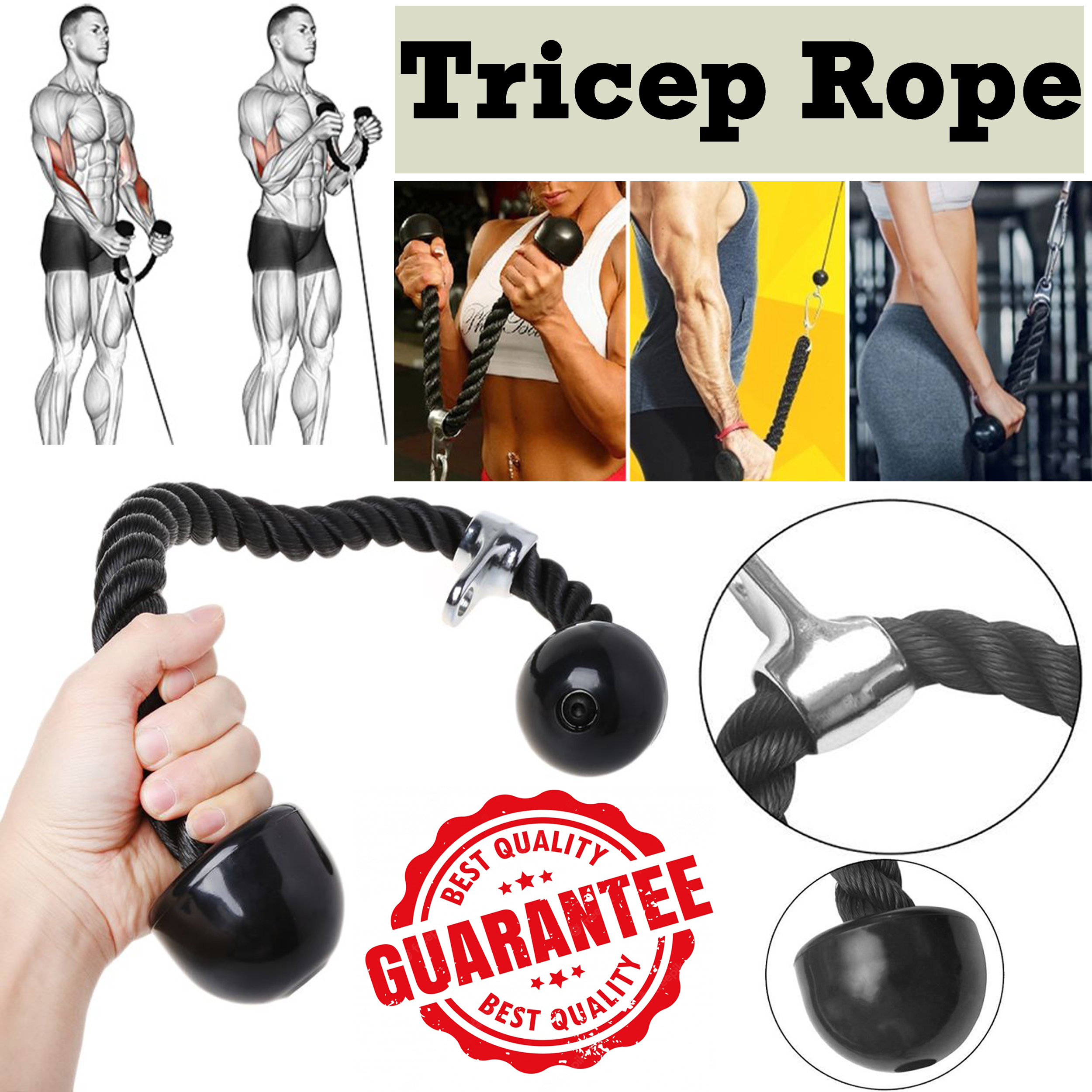 Cable Machine Chest Workout Accessories Upgraded Home Gym Cable