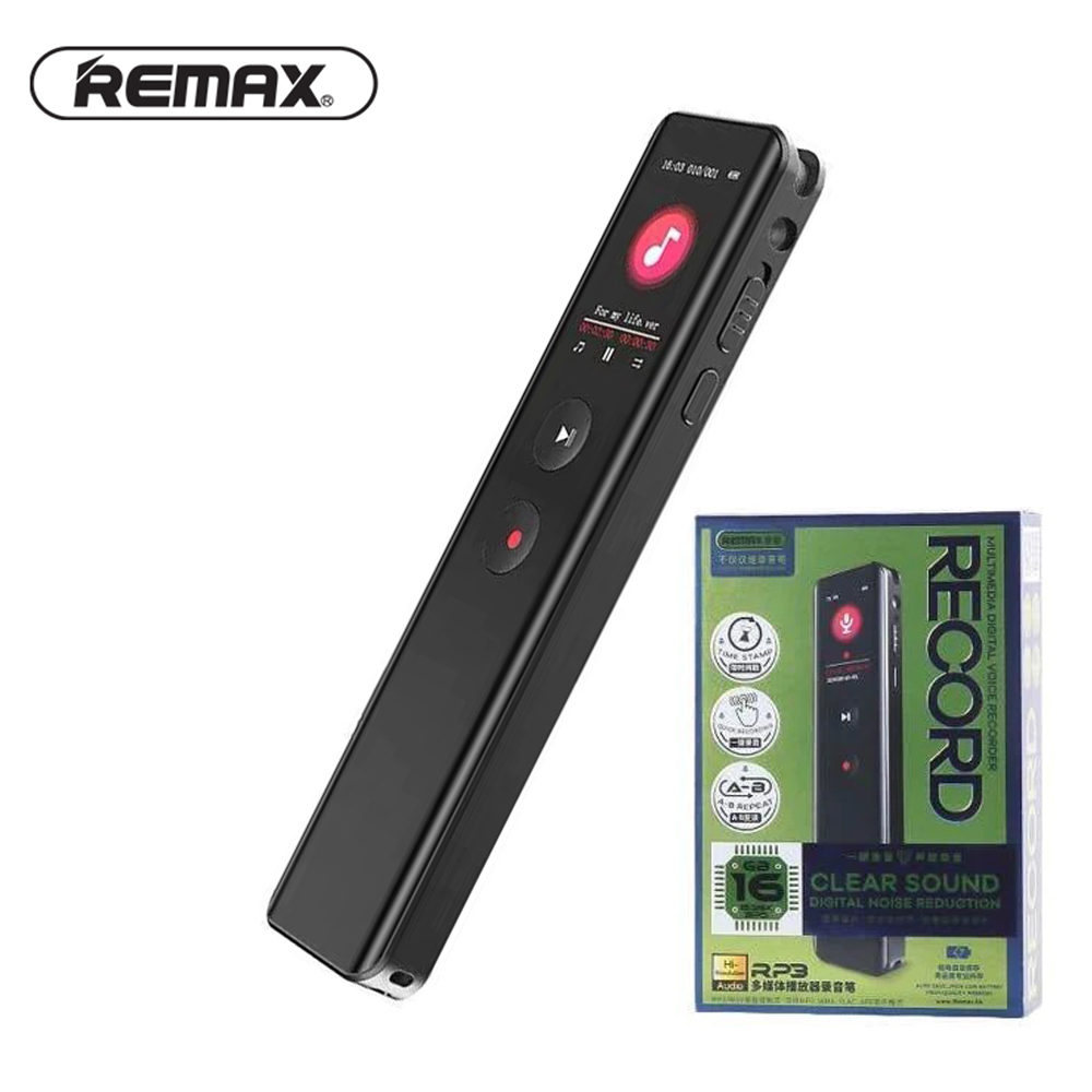 REMAX RP3 Multimedia Digital Voice Recorder 16GB Daraz.pk